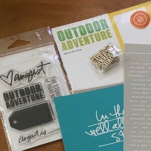 Outdoor Adventure Scrapbooking Kit